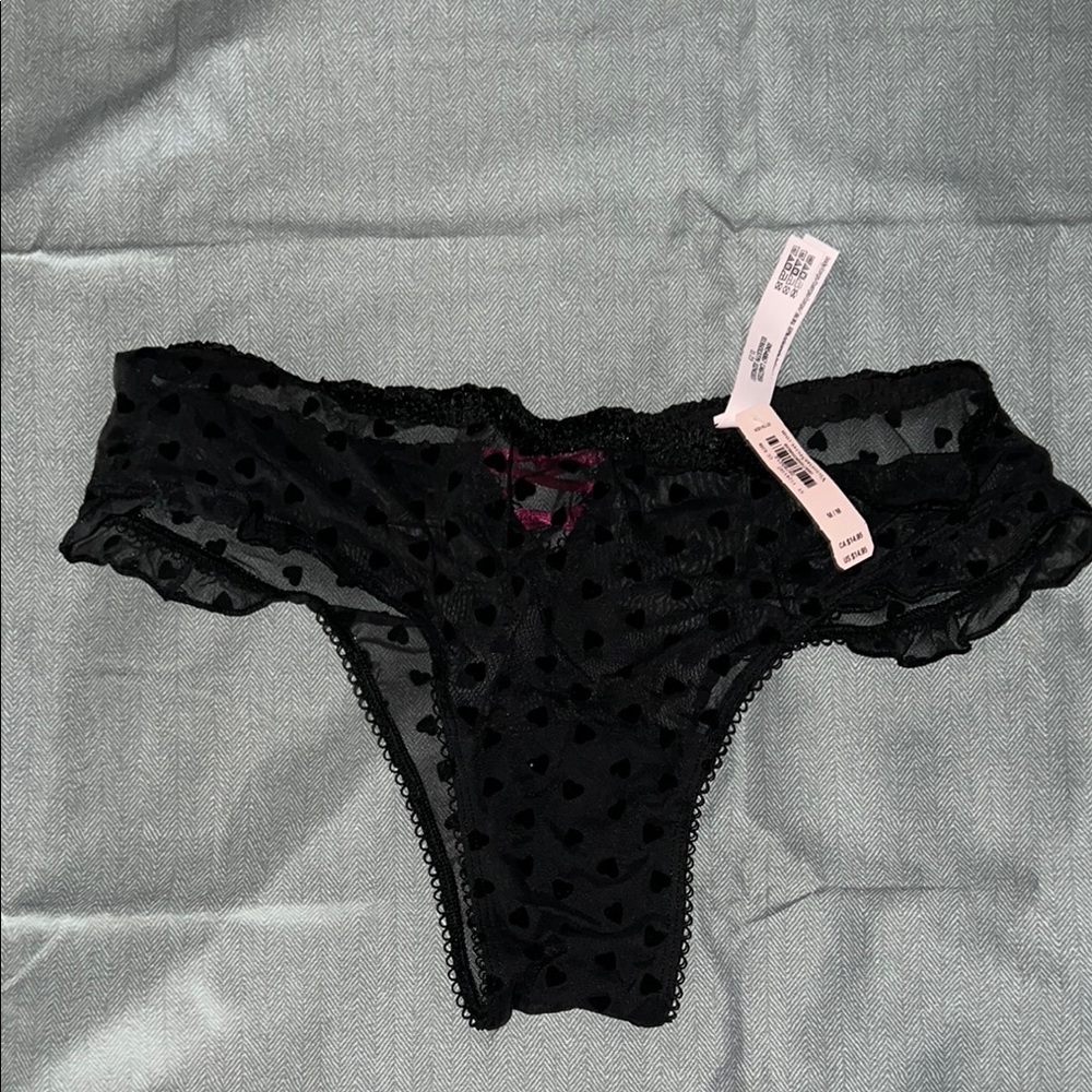 Victoria's Secret Black Lace Panties
